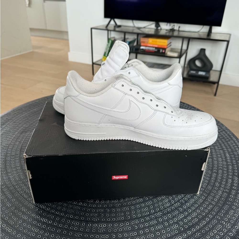 Men’s White Air Force 1, Low SP - Size UK 11 (US 12)